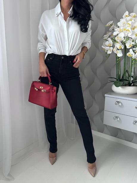 Zara - čierne džínsy, zara,32