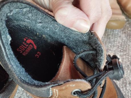 Sole runner kožené celoročky, sole runner,33