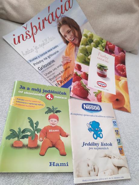 Knižky hami, nestlé, 