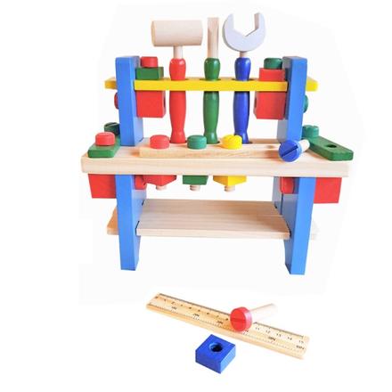 Náradie z dreva pre malých stavbárov,