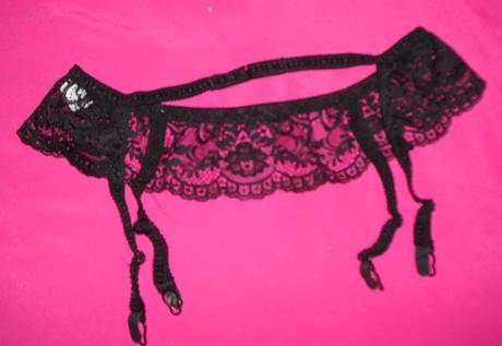 Naturana krajkovany luxusny podvazkovy pas, s