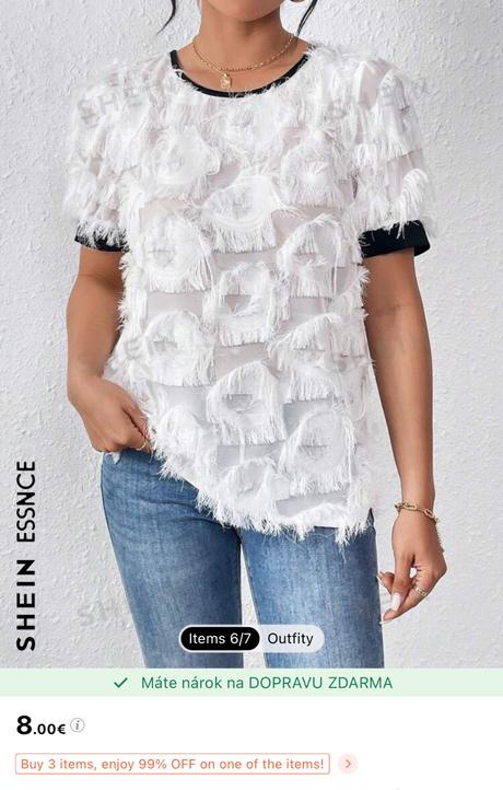 Tričko pierka vel.s, s