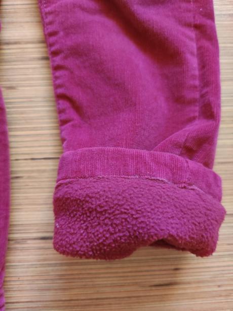 Zateplené nohavice, 110