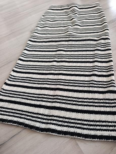 Upletová pásikavá sukňa, reserved,m