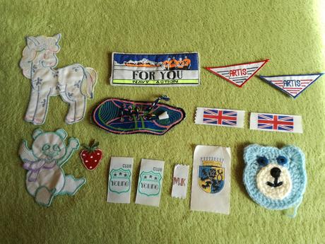 Retro nažehlovačky a nášivky,