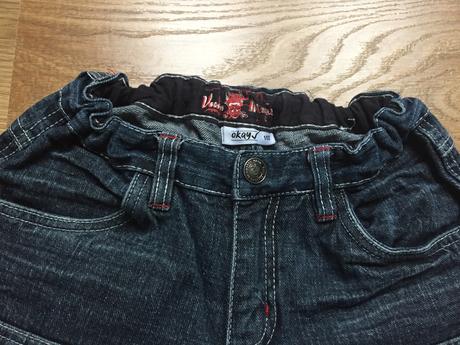 3/4 riflove nohavice, 140