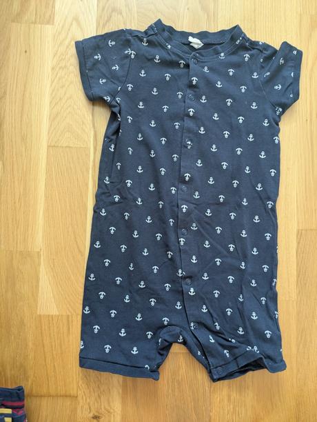 Opalovačky / jednodielne pyžamo, h&m,92