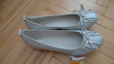 Strieborné balerínky graceland č.40, graceland,40