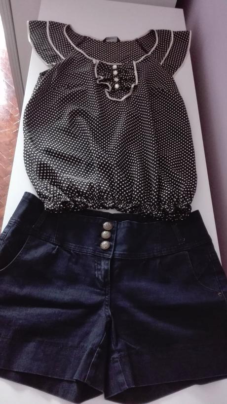 Dámska blúzka a šortky 42, george,42