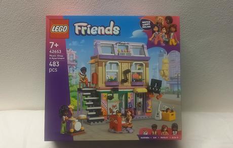 Stavebnica lego- friends  music shop& apartment, 
