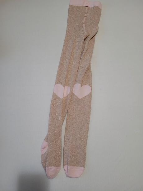 Ruzovo-zlate pancusky, h&m,98