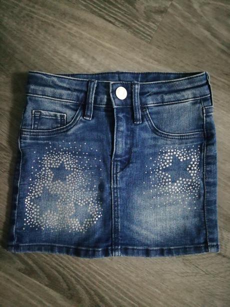 Riflova sukňa, h&m,98