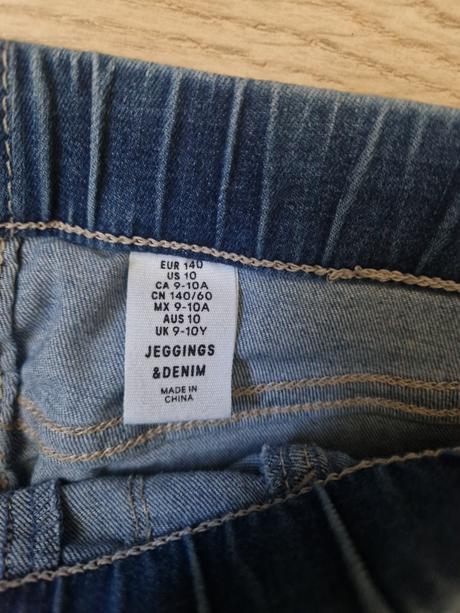 Rifle leginy 140 h&m, 9/10r, h&m,140
