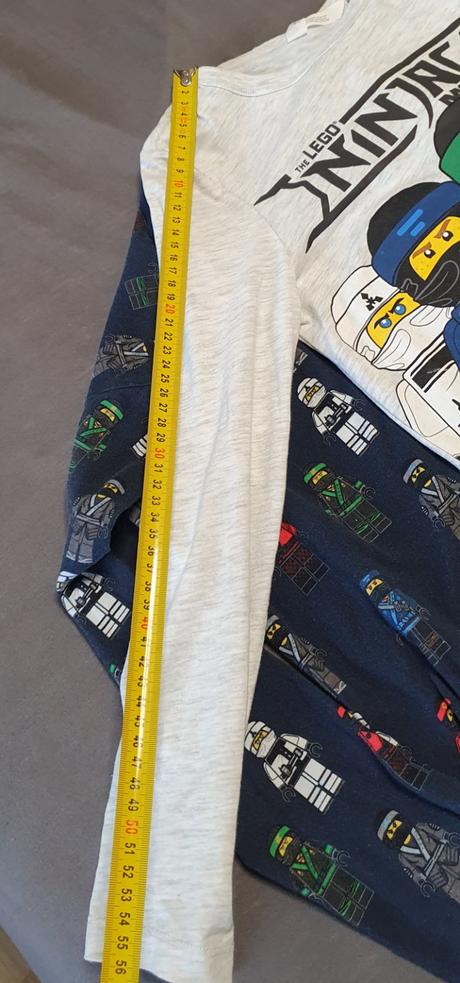 134/140 2ks lego ninjago, h&m,134