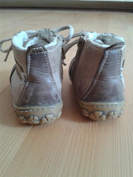 Zimné kožené topánočky, santé,22