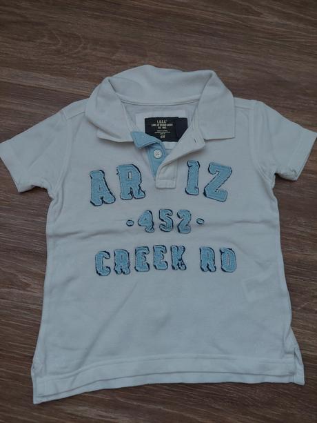Košeľové tričko č.86-92, h&m,86