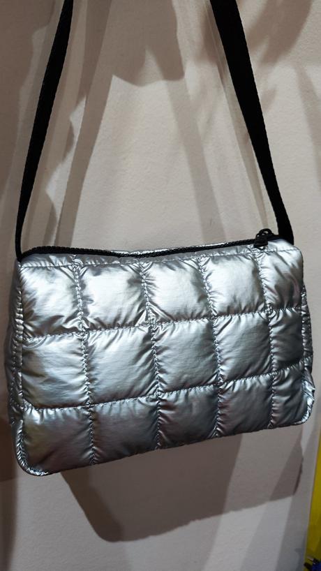 Calvin klein strieborná kabelka, calvin klein