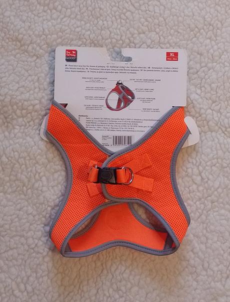 Reflexný postroj pre psa, 