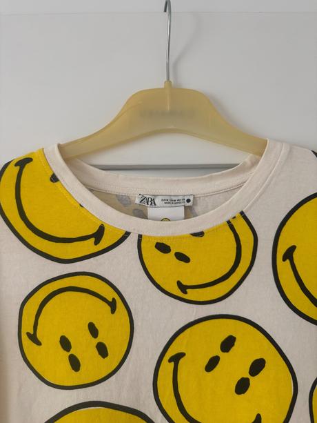 Smile tričko zara, zara,m