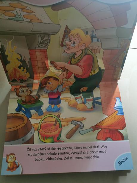 Knihy 3d pinocchio a kto sa skrýva v horách, 