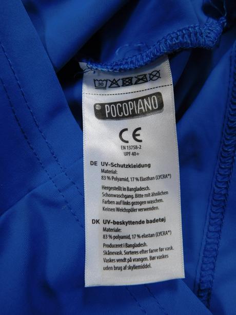 Ochranné tričko do vody pocopiano s uv, 80