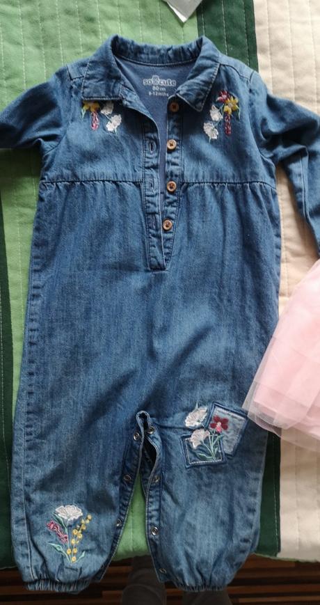 Detský riflovy overal, pepco,80
