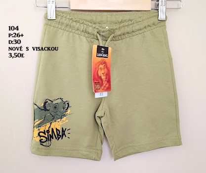 Teplákové šortky, 104