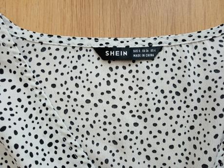 Crop top bodkovana bluzka vel. s, s