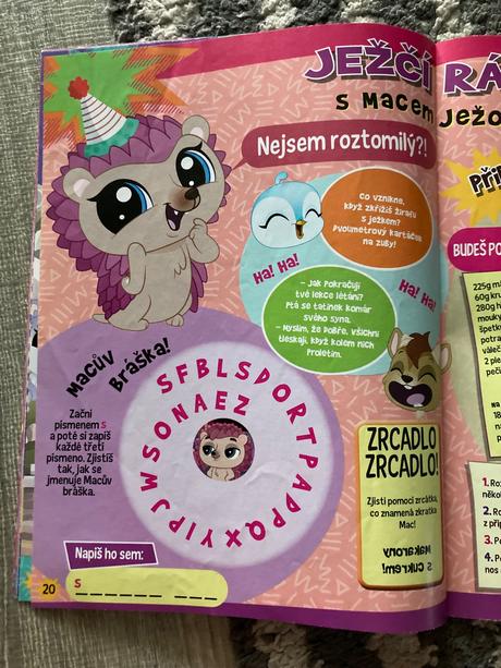 Dievčenské časopisy 5ks, 