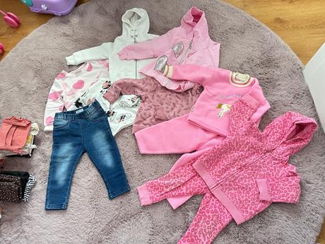 Balík oblečenia dievčatko 74-80, 68–80