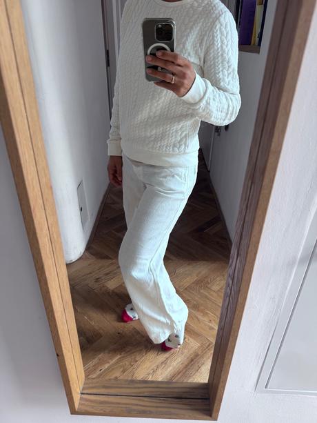 Maxmara weekend 100per ľan nohavice s, s