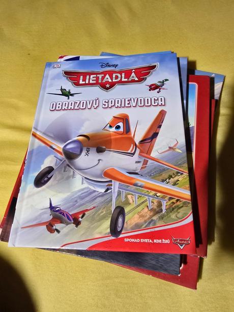 Knihy cars planes disney,