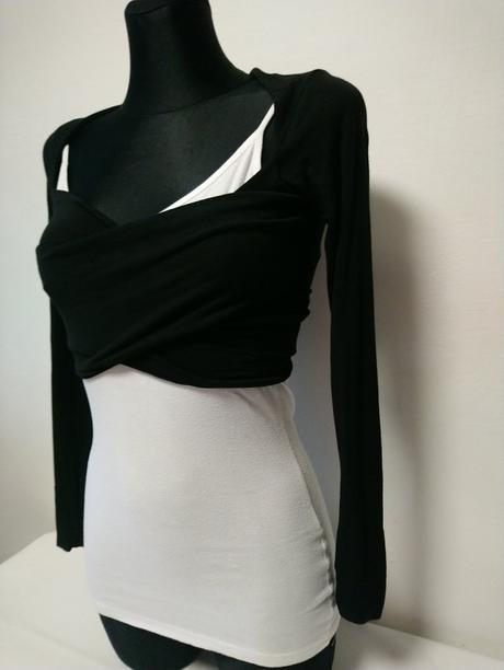 Dámske elastické bolerko na zapínanie, italy,, xs