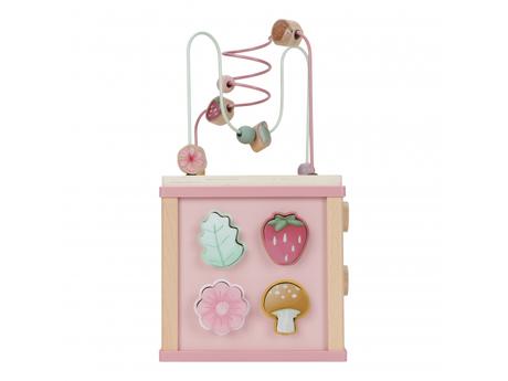 Little dutch kocka s aktivitami drevená fairy gard,