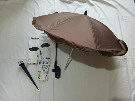 Dáždnik a slnečná clona na kočík, 