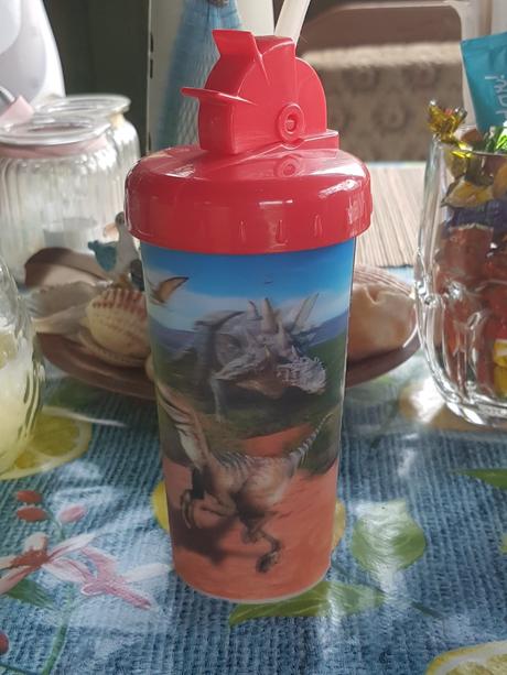 Premieňací pohár/hrnček s dinosaurom,