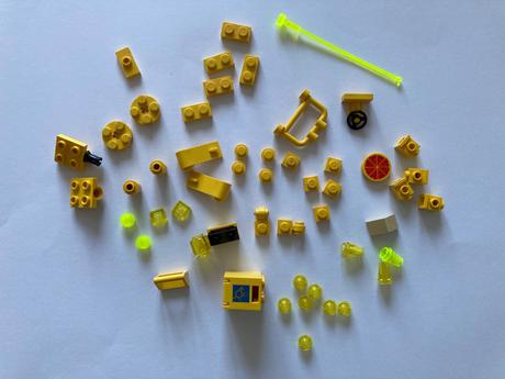 Lego žlté malé, 