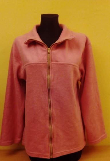 Dámska fleesová mikina, ružová, l
