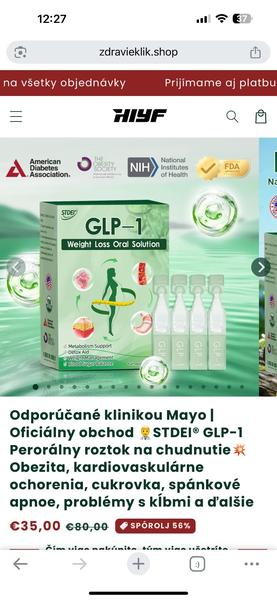 Skúsenosti s GLP-1