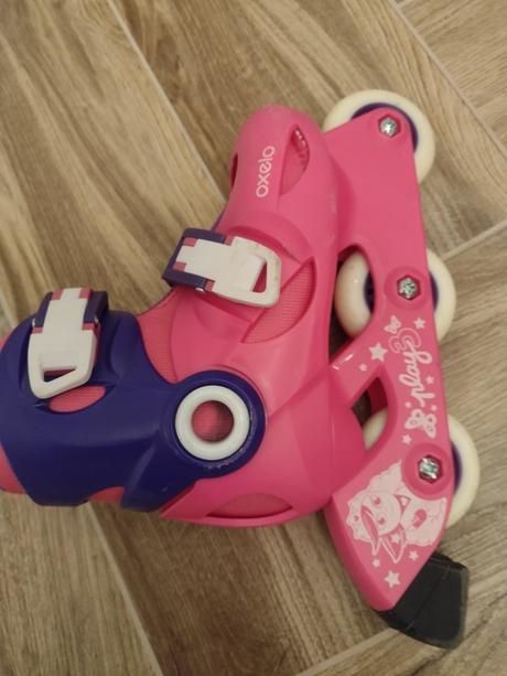 Kolieskové korčule+chrániče, 26