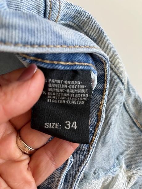 Pánske rifle slim, 34