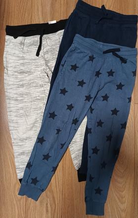 Tepláky tenké h&m  134, h&m,134