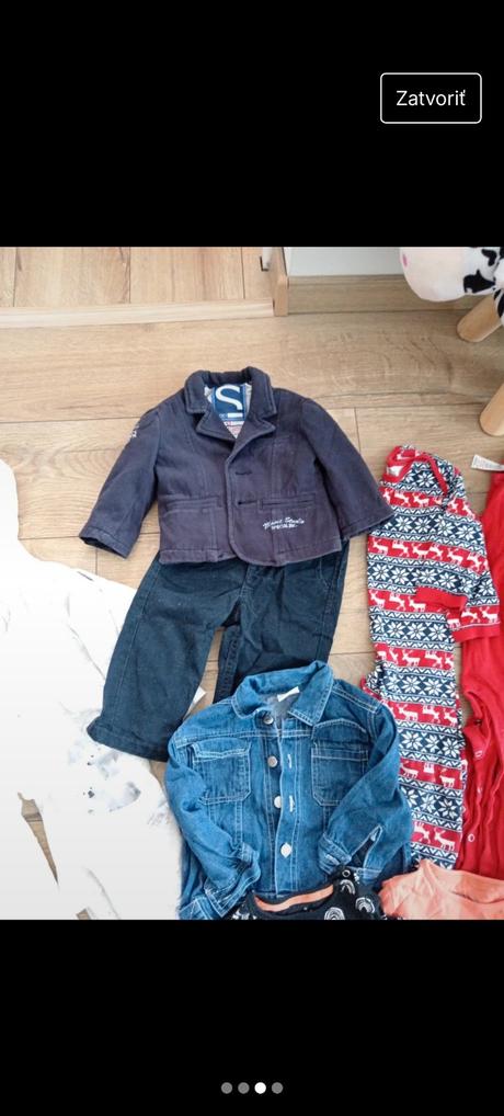 Balík chlapčenského oblecenia 9-12/12-18, 68–80