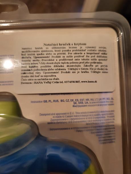 Netecuci hrncek s krytom, canpol babies