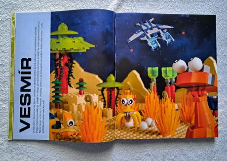 Lego kniha "úžasné nápady", 