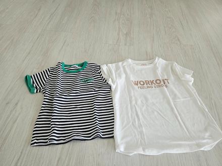 2x zara tricko, zara,140