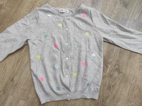 Krásny svetrík,zn.h&m,vek 6-8rokov,122/128, h&m,122