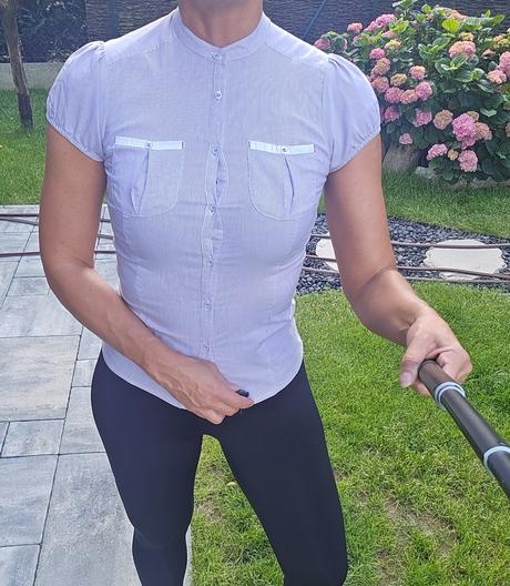Zara košeľa s krátkym rukávom, zara,xs