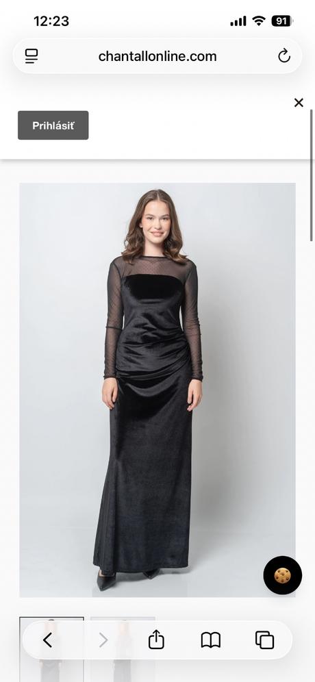Spoločenské šaty, chantall,36