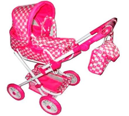 Baby mix hlboký kočík pre bábiky 9333c-m1806, 